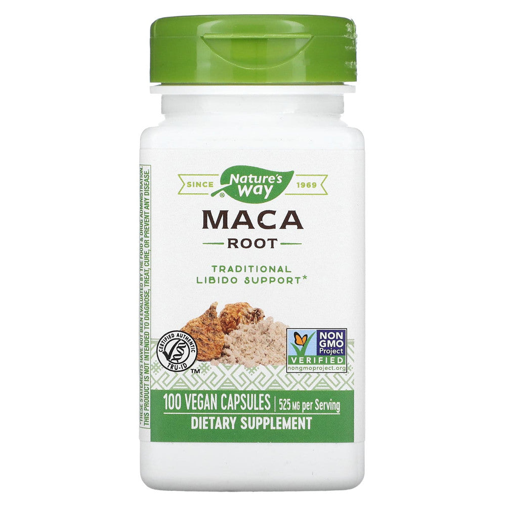 Natures Way Premium Herbal Maca Root Capsules - 100 Ea